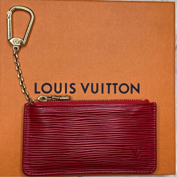 Authentic Red Epi Louis Vuitton Key Cles - Picture 6 of 11